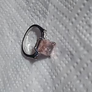 pink gemstone ring